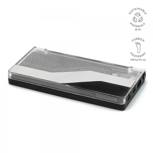 Bateria Port�til Voltix rABS, 10000mAh. 18W. Ecr� LED