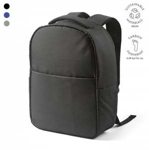 Mochila Budapest 16L rPET. Bolso frontal. Suporta port�til 17'
