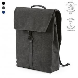 Mochila Prague 25L rAlgod�o. Fecho com gancho. Suporta port�til 17'