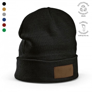 Gorro Tupac Algod�o Reciclado. Patch personaliz�vel
