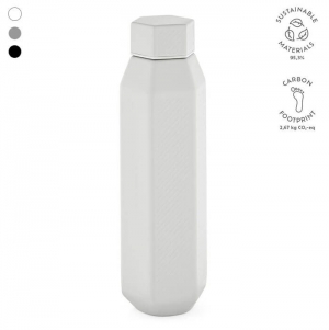 Garrafa Hexagul rInox 530ml. Isolamento a V�cuo e Herm�tica. Hexagonal