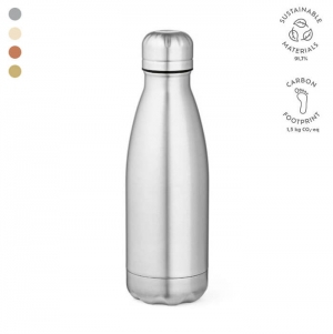 Garrafa Mississippi 450P rInox 430ml. Isolamento a V�cuo. Brilhante