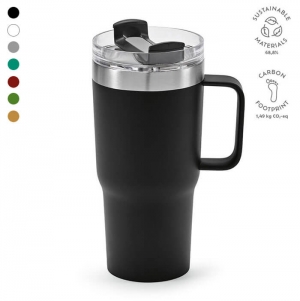Caneca Neman rInox 580ml. Isolamento a V�cuo e Tampa Rotativa