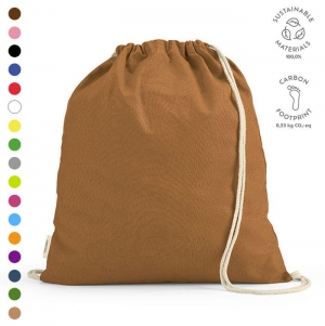 Saco Lhoste Algod�o Reciclado 140gsm. Cordas de Algod�o Reciclado