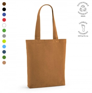 Saco Logan Algod�o Reciclado 280gsm. Pegas de 65cm e fole