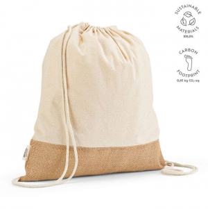 Saco Denali Algod�o Reciclado 180gsm e Juta 275gsm