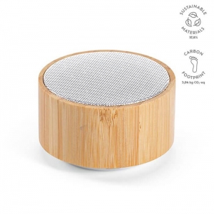 Coluna Einstein Bambu e rABS, 400mAh. Autonomia at� 3h. 3W