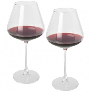 Conjunto de 2 pe�as de vidro para vinho 'Rosso'