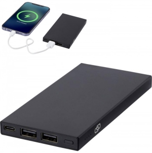 Powerbank de 5 000 mAh de alum�nio reciclado 'Connect'