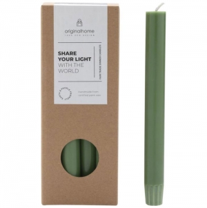 Vela de jantar de matcha 'Originalhome'