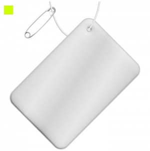 Pendente refletor de PVC retangular pequeno 'RFX�'