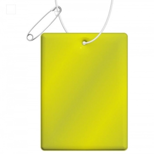 Pendente refletor retangular grande em PVC 'RFX�'