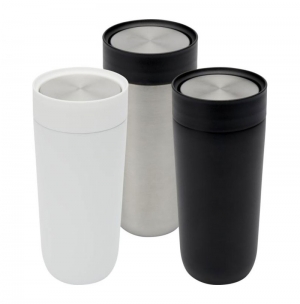 Copo t�rmico de a�o inoxid�vel com certifica��o RCS de 350 ml 'Camden' com revestimento cer�mico