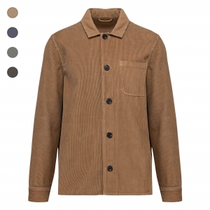 Sobrecamisa eco-respons�vel em bombazine homem