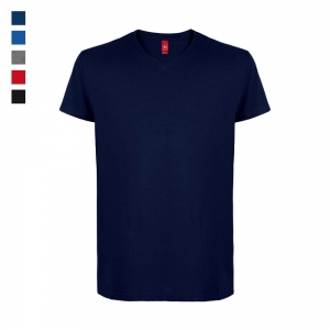T-shirt de decote em v para homem Epoch