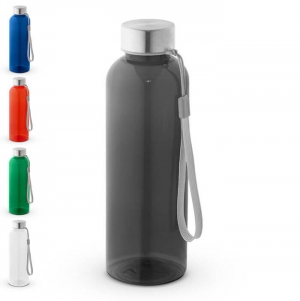 ENDERS M. Garrafa em PET reciclado (100% rPET) com acabamento transl�cido brilhante 600 mL