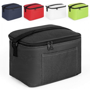 CANCUN. Saco t�rmico em poli�ster reciclado 600D, com al�a em webbing ajust�vel 7 L