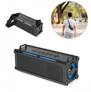 Timberlake. Coluna de som port�til de 16W com 5h de autonomia em ABS