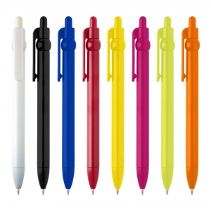 Esferogr�fica de pl�stico reciclado 'Fidget' (tinta preta)