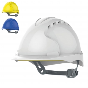 Capacete de seguran�a EVO�2 ventilado - fecho de correr