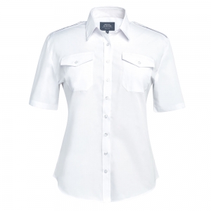 Camisa Piloto de senhora de manga curta