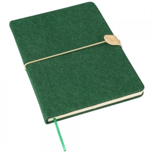 Bloco de notas de feltro reciclado (A5) Dario