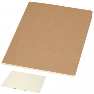 Bloco de notas cahier A5 kraft com p�ginas ponteadas 'Slyk'