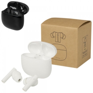 Auscultadores Bluetooth� True Wireless de pl�stico reciclado com pontas auriculares de silicone 'Alterf'