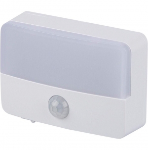 Luz com sensor recarreg�vel em ABS reciclado Ari