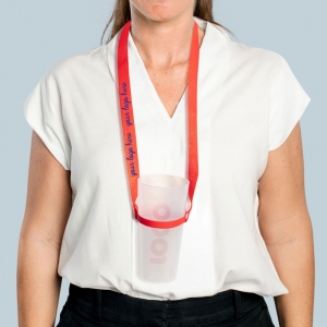 Lanyard porta copos
