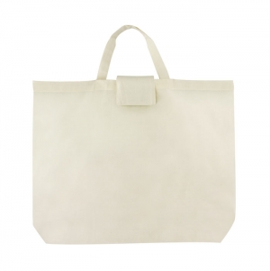 Saco de compras  dobr�vel, 100% algod�o