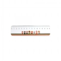 R�GUA 15 CM PP 2 LADOS PERSONALIZ�VEL