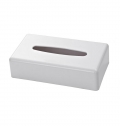 CAIXA LEN�OS RECTANGULAR BRANCA