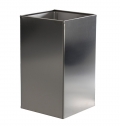 PAPELEIRA 10L A�O INOX ESCOVADO