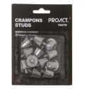 Caixa de 12 grampos em alum�nio c�nicos