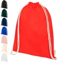 Mochila com cord�es de algod�o org�nico de 140 g/m� 'Orissa' 5L