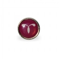 PIN PRATA REDONDOS 18MM PERSONALIZ�VEL