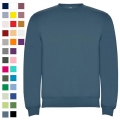 Camisola de gola redonda unissexo 'Clasica'