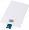 Unidade USB de 32 GB com Tipo C e USB-A 3.0 'Duo Slim'