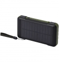 Powerbank solar com d�namo de 10 000 mAh em pl�stico reciclado RCS 'Soldy'