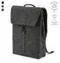 Mochila Prague 25L rAlgod�o. Fecho com gancho. Suporta port�til 17'