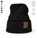 Gorro Cobain rPET e Algod�o Reciclado. Patch personaliz�vel