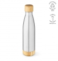 Garrafa Rio Grande rInox e Bambu 530ml. Isolamento a V�cuo e Herm�tica