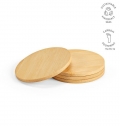 Bases para Copos Christo Bambu. Conjunto de 4