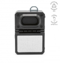 Coluna Soundo rABS, 800mAh. Autonomia at� 6h. Sistema TWC