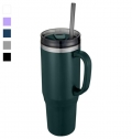 Caneca com palhinha com isolamento t�rmico certifica��o RCS de 1200 ml 'Melbourne'