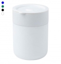 Copo t�rmico de cer�mica de 330 ml com embalagem de silicone e tampa de pl�stico 'Java'