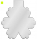 �man refletor de TPU de floco de neve 'RFX�'