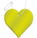Pendente refletor de PVC de cora��o 'RFX�'