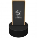 Base com coluna 2 x 3 W e carregador de indu��o de 10 W 'SCX.design W18'